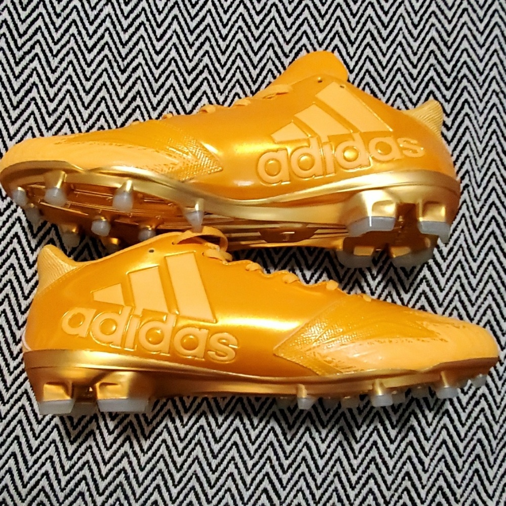 NEW Adidas Freak Football Cleats Yellow Gold